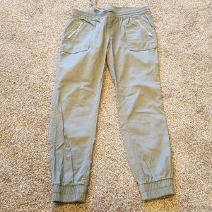 Almost famous green joggers pants size medium